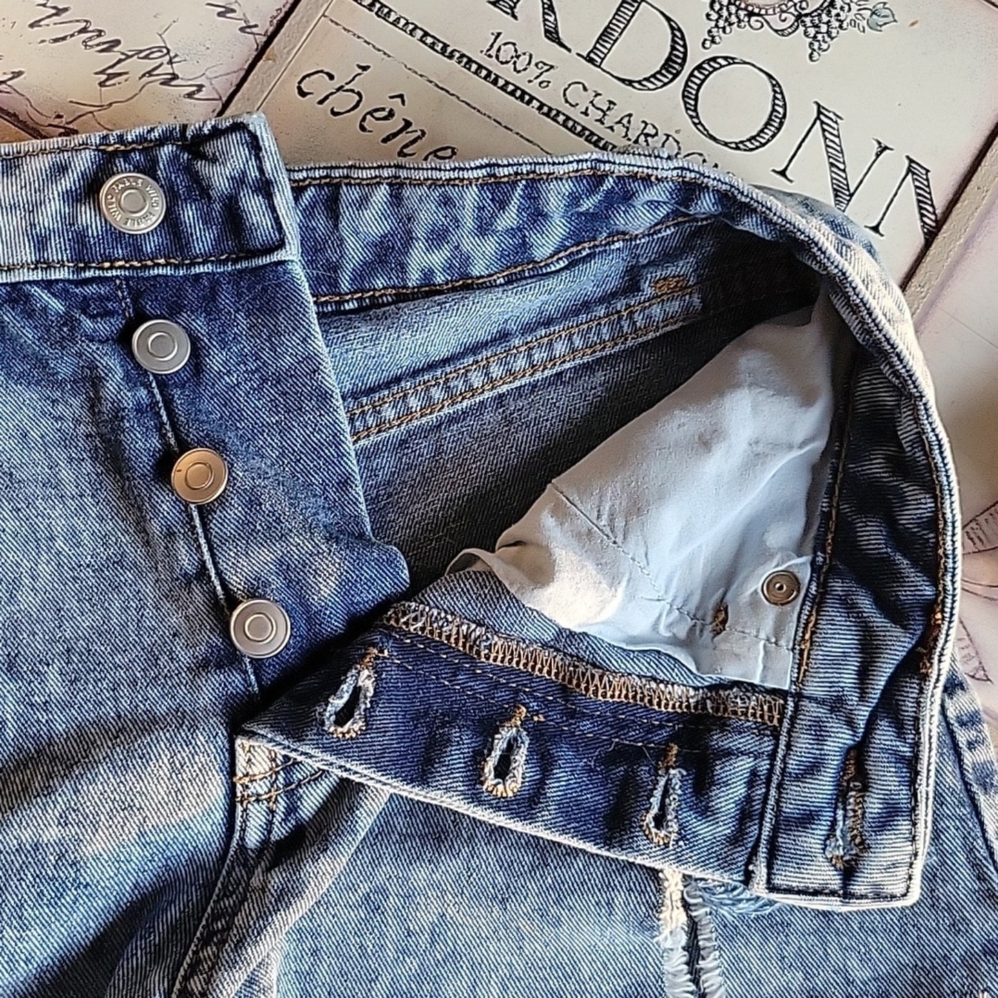 Wild Fable High Rise Distressed Shorts