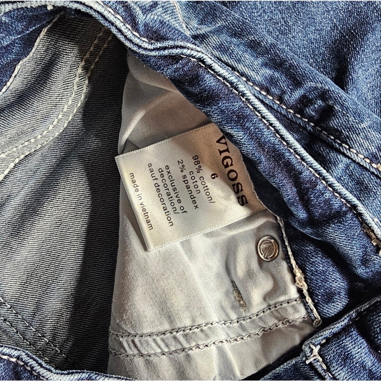 Comfy, High Waisted Vigoss Stretchy Slim Jean's