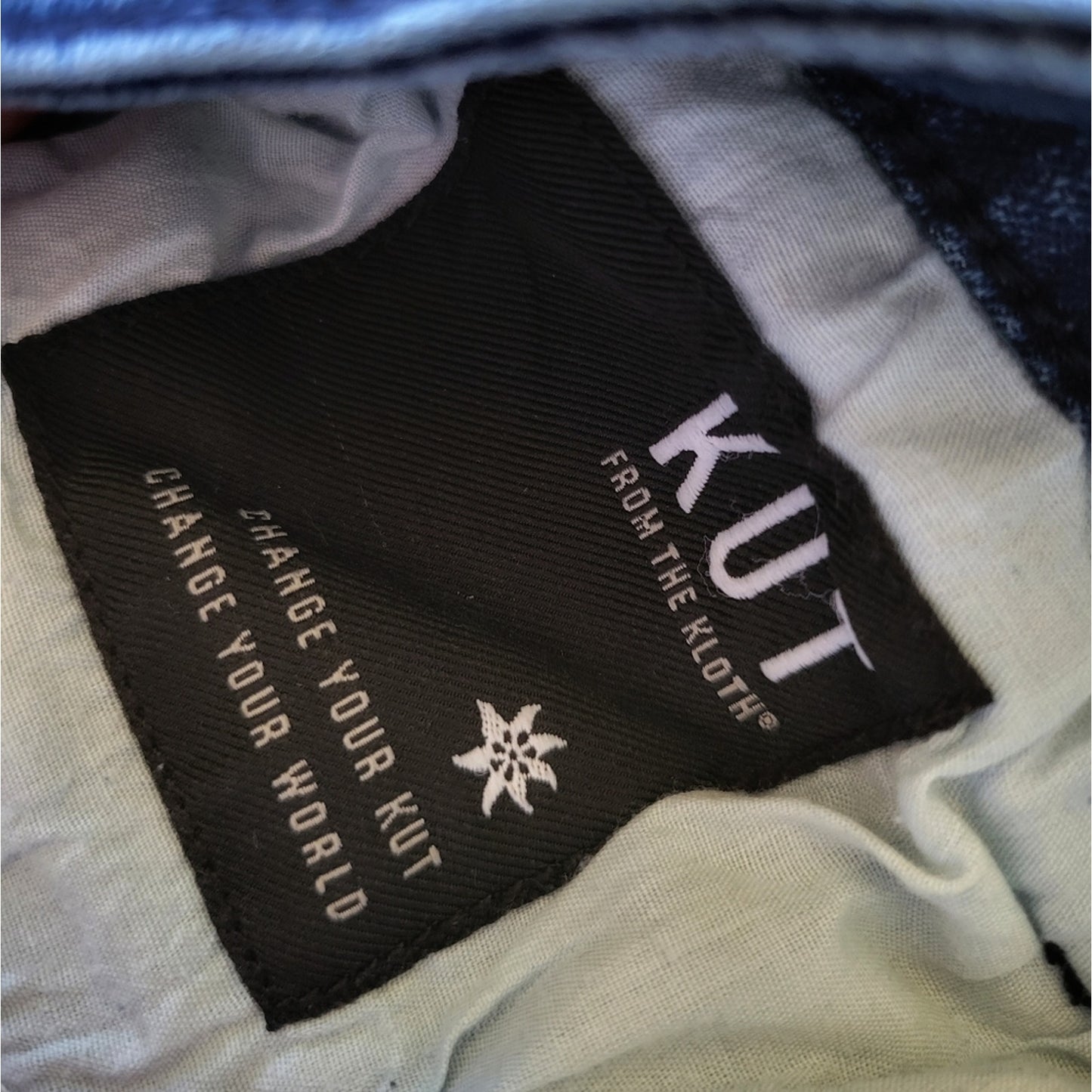 Dark Wash Catherine Boyfriend Kut from the Kloth Jean's