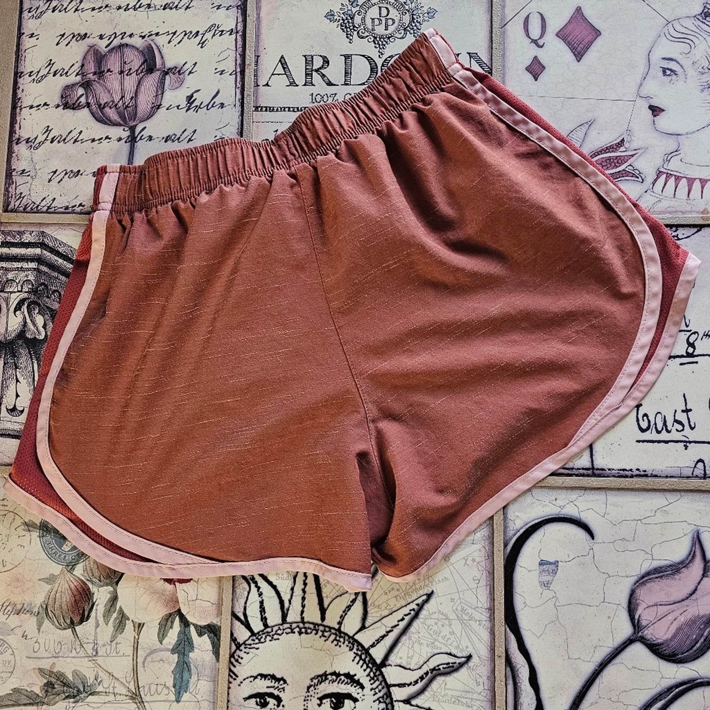 CUTE, Dry-Fit Nike Salmon Color Shorts