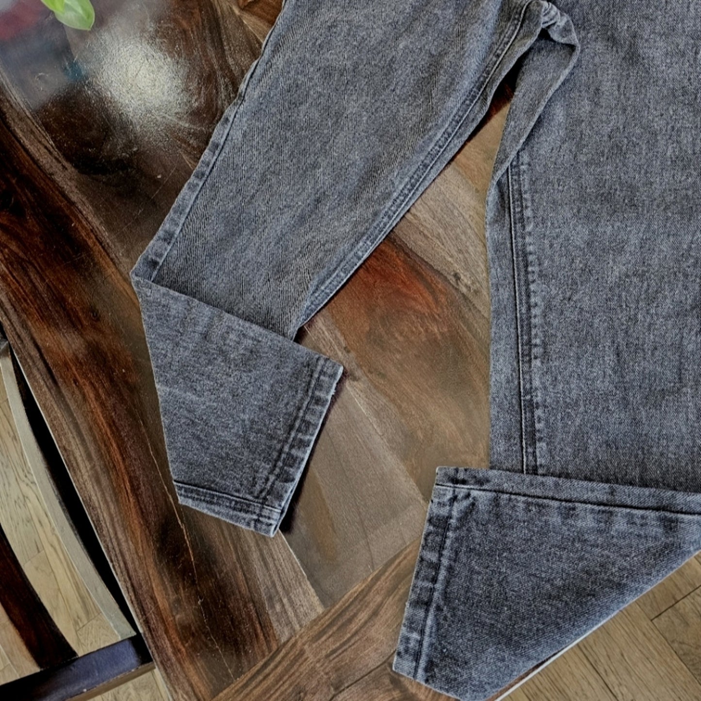 Gloria Vanderbilt Faded Black Vintage High-Rise Jean's