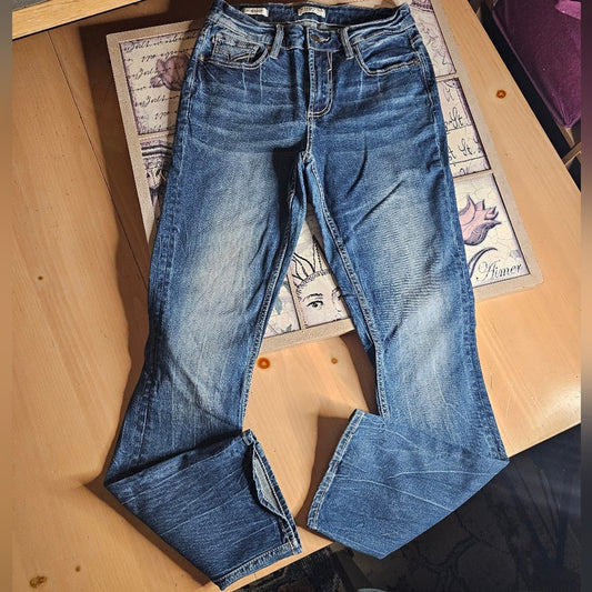 Comfy, High Waisted Vigoss Stretchy Slim Jean's