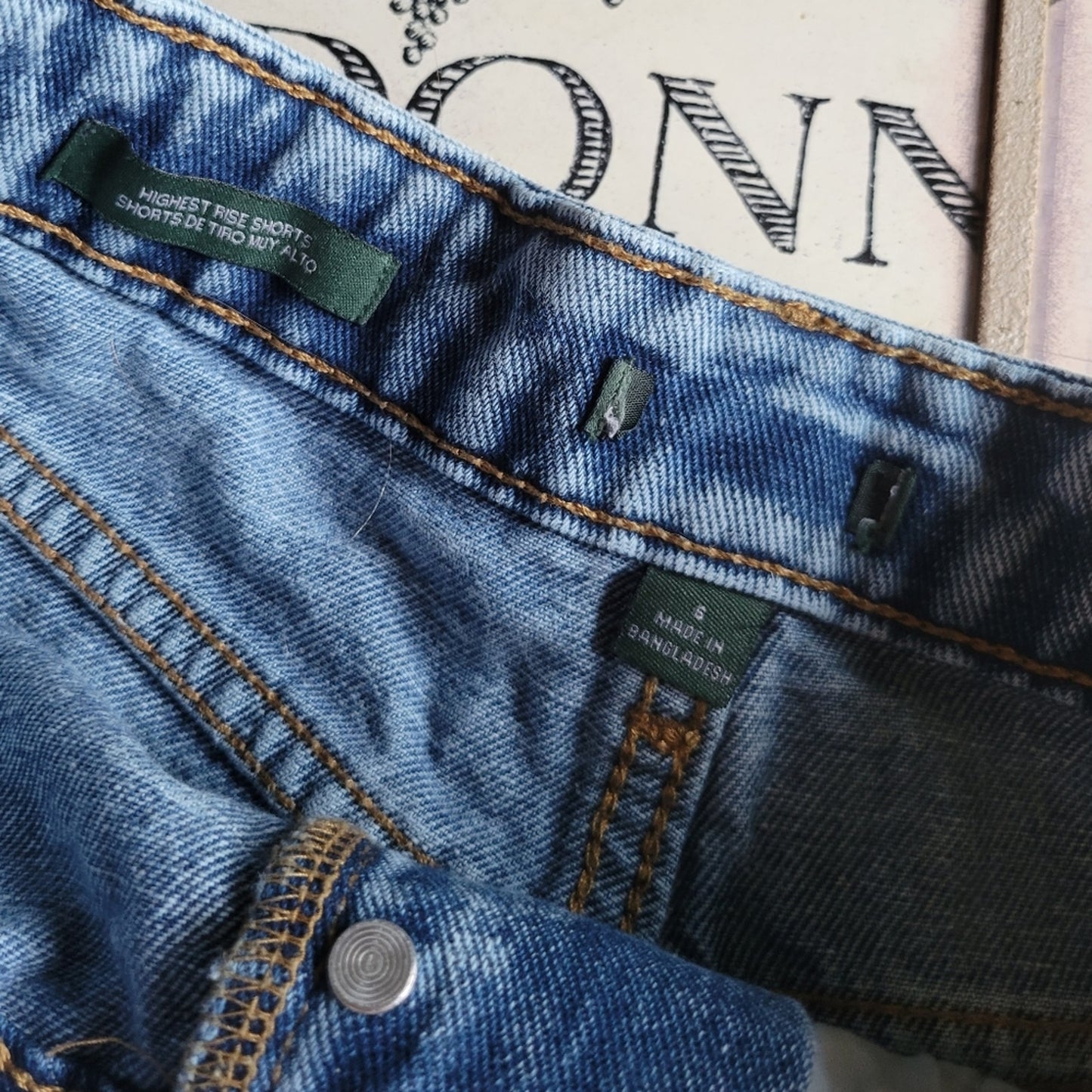 Wild Fable High Rise Distressed Shorts