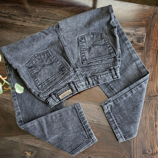 Gloria Vanderbilt Faded Black Vintage High-Rise Jean's