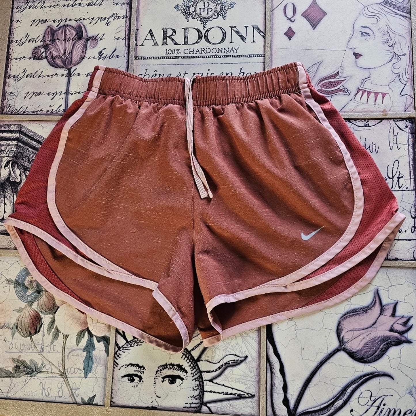 CUTE, Dry-Fit Nike Salmon Color Shorts
